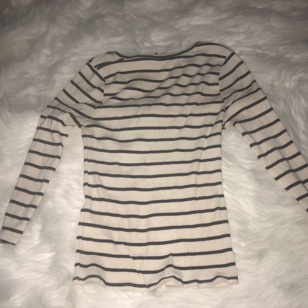 Forever 21 striped crop top - Picture 2 of 2